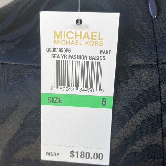 Michael Kors Womens Sheath Dress Black Sleeveless Elegant Size 6 NEW - Picture 11 of 11